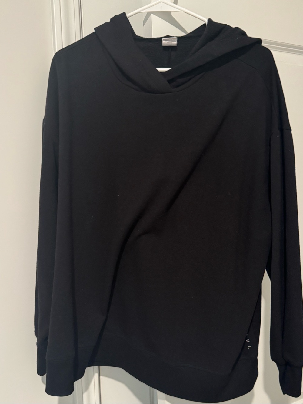 Livi Active Black Hooded Cowl Sweatshirt